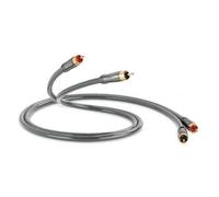 QED PERFORMANCE AUDIO 40i COPPIA CAVI DI SEGNALE 1MT NUOVI GARANZIA ITALIA