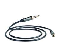 QED PERFORMANCE HEADPHONE EXTENSION GRAPHITE 6.35mm 3MT NUOVO