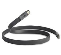 QED prestazioni cavo HDMI Eflex (3 M, grafite)