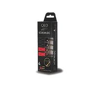 QED - Screwloc 4 mm Banana Plugs 4 Pack by