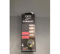 QED SCREWLOC SET 4 BANANE 4mm A VITE IN RAME OTTIME PER TERMINAZIONI CAVI POTENZ