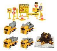 QEDBOJE 13 Pezzi Cake Topper Veicoli, Decorazioni Torta Veicoli, Topper Veicoli, Decorazioni per Torta di Compleanno Ragazzo, Addobbi per Torta, Decorazioni Torte Bimbo