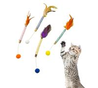 QEDBOJE 4 Pezzi Erba Gatta, Bastoncini Cura Denti per Gatti, Interattivo, Promuove la Salute Orale, Combatte il Tartaro e l'Alito Cattivo, Erba Gatta Naturale di Giocattoli per la Cura Dentale