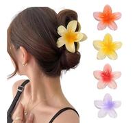 QEDBOJE 4 Pezzi Fiori-Chiostre per Capelli, Presa Forte, Grande Dimensione per Capelli Folti, Antiscivolo