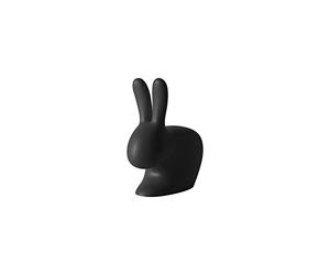 Qeeboo Rabbit XS Fermaporta Blocca Porte Ferma Porta nero