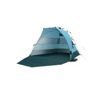 qeedo Quick bay PRO Grande Tenda da Spiaggia con Protezione UV (UV80) per 3 Persone, Inclusi picchetti e Parasole Roll-in-Bag per Famiglie, Bambini, Neonati o Cani - Blu Oceano