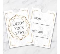 Qeeenar 2000 buste per chiavi di hotel, porta carte di credito, regali, hotel, chiavi, carte, buste, buste per biglietti da visita per affari e ufficio, 6,1 x 8,9 cm (eleganti)