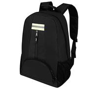 QEES borsa per attrezzi da elettricista, zaino impermeabile, zaino da elettricista resistente e durevole, con tasche multiple, compatibile con attrezzi Klein Tools, Hvac, CLC per chiave inglese (Nero)