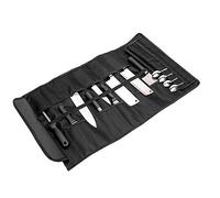 QEES Borsa porta coltelli, 27 scomparti tessuto Oxford, custodia utensili viaggio