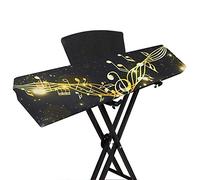 QEES - Copritastiera per strumenti a 61 e 88 tasti, antipolvere, per pianoforte e tastiera elettronica, JJZ358 Suit for both 88 and 61 Keys Colore 1