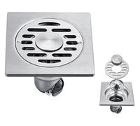 QEETRH Coperchio per Scarico Doccia, 1PC Doccia a Pavimento sifone Coperchio di Scarico lavello Filtro Bagno Spina Trappola Acqua