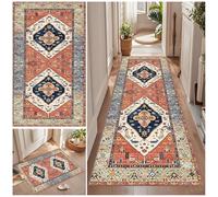 Qemgrste Tappeto Corridoio Antiscivolo Tappeto per Cucina Lavabile Tappeto Passatoia per Corridoio Moderno Ingresso Tappeto Tappeto Corridoio per Corridoio Cameretta Soggiorno Cucina 40 x 130 cm