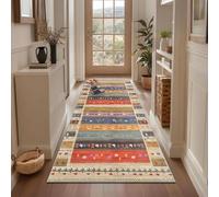 Qemgrste Tappeto Passatoia Corridoio 50 x 150 cm Antiscivolo Tappeto per Cucina Tappeto Ingresso Interno Lungo Tappeto Passatoia Corridoio Lungo per Corridoio Salotto Camera da Letto Bagno