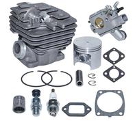 QEOQWQB Kit pistone cilindro da 47 mm for S//t//i//h//l MS361 MS 361 Valvola di decompressione pezzo ricambio for motosega