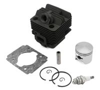 QEOQWQB Pistone del cilindro da 34 mm | Adatto for decespugliatore TL26 CG260 1E34F 26CC