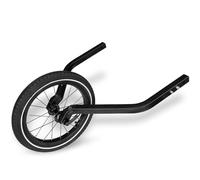 QERIDOO 14" Joggewheel for Two-Seater Accessori per sedie/passeggini, Gioventù Unisex, Schwarz (Nero) Taglia unica