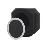 Qerwsdty C5, protezione antivento per microfono, filtro acustico, microfono a condensatore professionale, spugna da studio, protettiva insonorizzata C