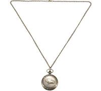 Qerwsdty Design RetrÒ Orologio da Tasca Auto Che Circonda L'orologio da Tasca Al Quarzo Auto Alfabeto Inglese