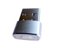 Qerwsdty Mini Mouse Jiggler Pulsante ON/off Simulatore di Movimento del Mouse USB per Ufficio Mouse Jiggler Automatico Non Rilevabile Facile da Usare
