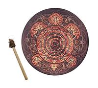 Qerwsdty Sound Healer Shamanic Drums Instrumental Moon Drum per musica spirituale