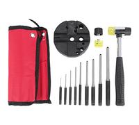 Qeunrtiy Roll Pin Punch Set, Pistola per fucinatura per Rimuovere Strumenti di Riparazione, Driver per Blocco bancario e