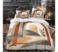 QEVAWPAE Figura angelica Set Di Copripiumino Set di 3 Pezzi microfibra stampa di 3D con cerniera con federe per cuscini Musica celeste copripiumino for adulti e bambini Double（200x200cm）