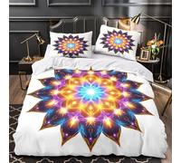 QEVAWPAE Icone nautiche Set Di Copripiumino 3 Pezzi microfibra stampa di 3D con federa con cerniera decorazione per camera da letto Schizzo blu copripiumino for adolescenti e coppie King（220x240cm）