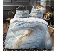 QEVAWPAE Teschi di zucchero Set Di Copripiumino Set di 3 Pezzi morbida microfibra motivo 3D cerniera nascosta con federa per cuscini gente colorata copripiumino for coppie e ragazzi Double（200x200cm）