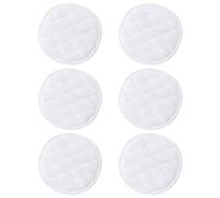 QEXUJOW Dischetti assorbilatte e proteggi seno,Confezione da 6 coppette assorbilatte lavabili a tre strati in cotone e asciugamani assorbenti per il sudore.