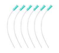 QEXUJOW Disintossicazione e pulizia,Sei kit per clistere flessibili, ciascuno lungo 50 cm e con un diametro esterno di 5,33 mm, dotati di una testina arrotondata e smussata