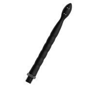 QEXUJOW Lavaggi e clisteri per la cura delle parti intime,1 detergente anale in silicone nero, monoblocco, con 8 aperture, adatto per soffioni doccia, set di ugelli per clistere, unisex