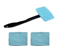 QEXUJOW Lucidanti per pulizia finestrini,Set di 3 spazzole per sbrinare e pulire il parabrezza dell'auto, attrezzo per tergicristallo anteriore, spazzola per la pulizia, tergicristallo.