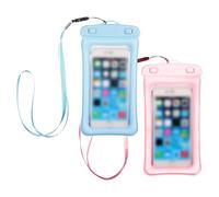 QEXUJOW Scatole impermeabili da immersione,Custodia protettiva impermeabile in 2 pezzi, borsa impermeabile universale, impermeabile IPX8, borsa impermeabile per smartphone