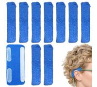 QEXUJOW Terapie alternative,Confezione da 10 pezzi di protezioni auricolari, cuscinetti auricolari per cannule nasali e accessori morbidi per la protezione dell'orecchio per tubi dell'ossigeno.