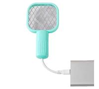 Qfdiwr 2 Pieces Racket Zapper A Mosca Portatile,17x9,7x5cm Electric Swatter,Fly Zapper Racket,Per Esterno Campeggio,per Il Posto Di Lavoro All'interno All'aperto