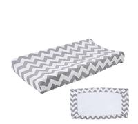 Qfdiwr 81 * 41 * 13cm Fodera Per Fasciatoio,Copertura Fasciatoio, Rimovibile Copri Fasciatoio, Morbido Lenzuola Per Tappetini Per Pannolinifilato Di Cotone Coprifasciatoio Spugna Universale