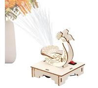 Qfdiwr Artigianato leggero in fibra ottica, progetto di scienza della produzione della luce - Progetto di artigianato leggero in fibra di pEAPOWL | Develope Fine Motor Skills Circuit Experiment FFor