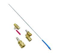 Qfdiwr Attrezzo per Pulizia del Radiatore, Pulitore Serbatoio Acqua Domestico, Accessorio Portatile Per Manutenzione Serbatoi Acqua Per Esterno Auto