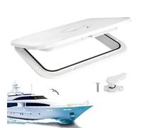 Qfdiwr Bacino per Barca, Portello di Accesso Ponte Marittimo, Guarnizione di Tenuta Resistente alle Intemperie Cerniera di Sicurezza per Kayak Barche a vela Pavimento Barche da Lavoro Yachts Tetto