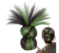 Qfdiwr Clip da donna - Estensione per capelli a coda di cavallo corta con pinza artiglio, parrucca plumeté per acconciatura rapida da donna, festa per ragazze