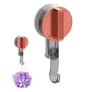 Qfdiwr Ganci a - Supporto da parete a per ganci da doccia, portasciugamani rimovibile senza danneggiare la parete, organizer per la casa per cucina e bagno, portaoggetti riutilizzabile