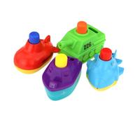 Qfdiwr Giocattoli da bagno per - Barca giocattolo per giochi d'acqua,Gioco sensoriale interattivo per il bagno divertente a casa o in piscina ragazze ragazzi doccia età 3 anni e più