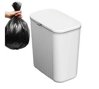 Qfdiwr Monte da parete della spazzatura, cestino da parete Can - Dustbin dei rifiuti - cestino con contenitore per la spazzatura del coperchio per il bancone sotto la camera da letto del bagno