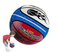 Qfdiwr Pallacanestro Silenziosa da Interno in PU Taglia 5/7 Silent Basketball Pallone in Schiuma ad Alta Densità, Alta Elasticità a Basso Rumore Strumento di Allenamento Silenzioso per Bambini e