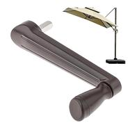 Qfdiwr Pezzo di ricambio per da terrazza | Maniglia di ricambio per copritavolo,Pezzo di ergonomica che sostituisce la manovella per giardino, spiaggia, cortile e terrazza