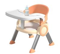 Qfdiwr Sedia da nutrizione per bambini, sedia per bambini per mangiare - Sedia da pranzo non slip con vassoio,Famiglia multifunzionali piccoli sgabelli, sedili di studio per bambini con musica per