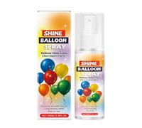 Qfdiwr Spray Brillante Intenso per Palloncini | Filo di Lucido per Decorazioni | Spray per Palloncini Lucido Non appiccicoso per Decorazione Interna Esterna Casa & Eventi