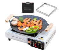 Qfdiwr Stufa da Campeggio Portatile | Fornello Esterno Leggero Con Per Il Trasporto,Sicuro con Compatta per Escursionismo Viaggi Cucina All'aperto