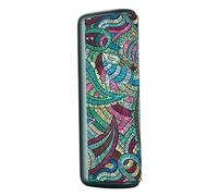QFDSHOPCO Custodia in pelle compatibile con IQOS ILUMA Prime/iluma i prime, custodia protettiva intercambiabile, decorativa, in pelle, accessorio per sigarette elettroniche (F)