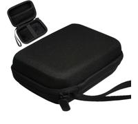 QFDSHOPCO Custodia protettiva rigida per GPS con cerniera, compatibile con cavi Garmin Edge Explore 2 Garmin Edge 1050 1040 1030 Plus 840 830 820 540 530 e Varia RTL515 Radar (nero)